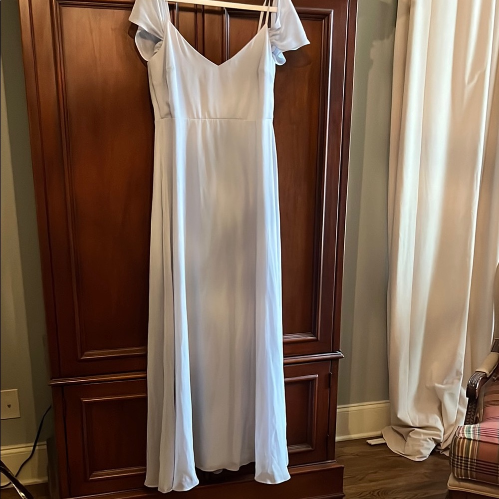 Devin Ice Blue Bridesmaids Dress